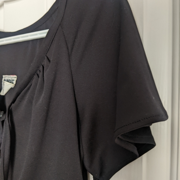 Parfait Vintage 1970s Black Boho Dress - Picture 5 of 5